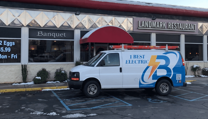 1 Best Electric Truck Parked Landmark Restaurant Rome Ga