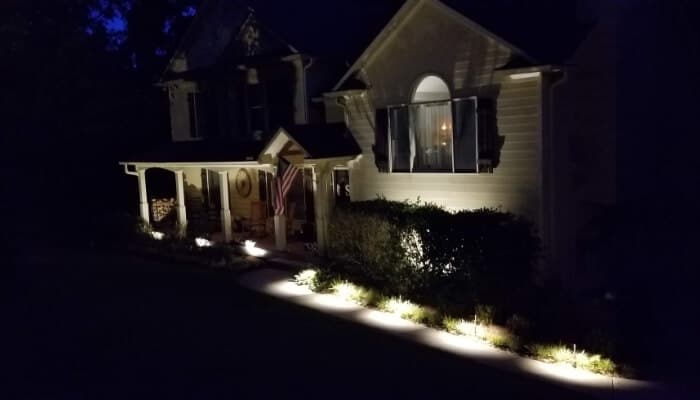 Residential Home Exterior Lighting